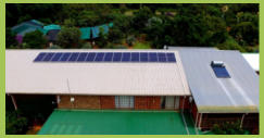 Solar panels installed by Evergreen Wind and Solar
